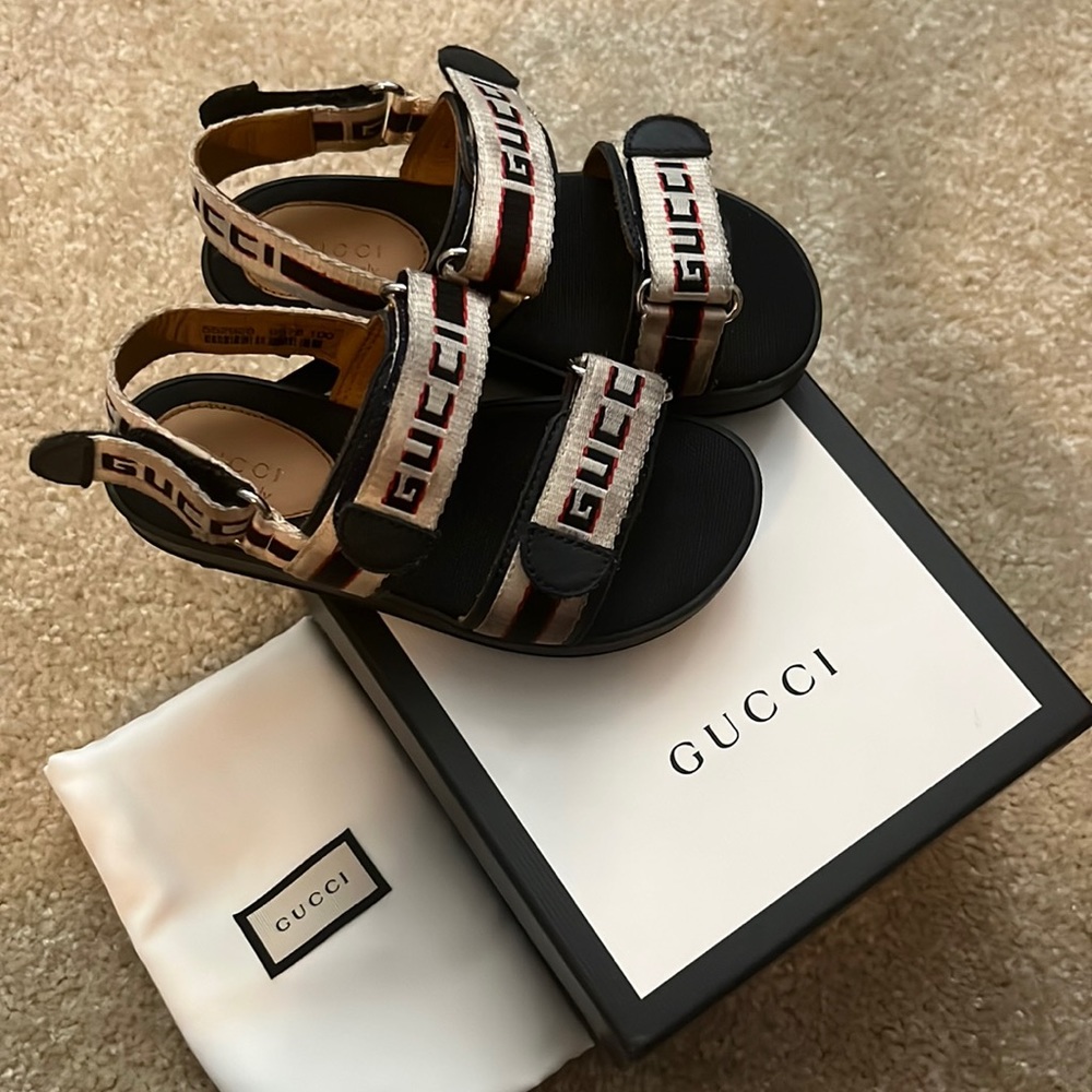 Authentic Gucci Sandals. Boys or Girls